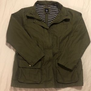 Army Green Cargo Jacket